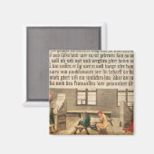 Een leraar school magneet (Voorkant / Achterkant)