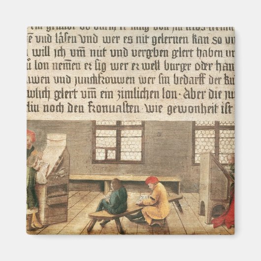 Een leraar school magneet (Voorkant)