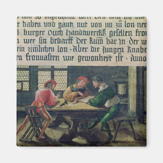 Een leraar school magneet (Voorkant)