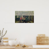 Een leraar school poster (Keuken)