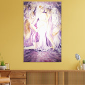 Een lesbische diva canvas afdruk (Insitu (Woonkamer))