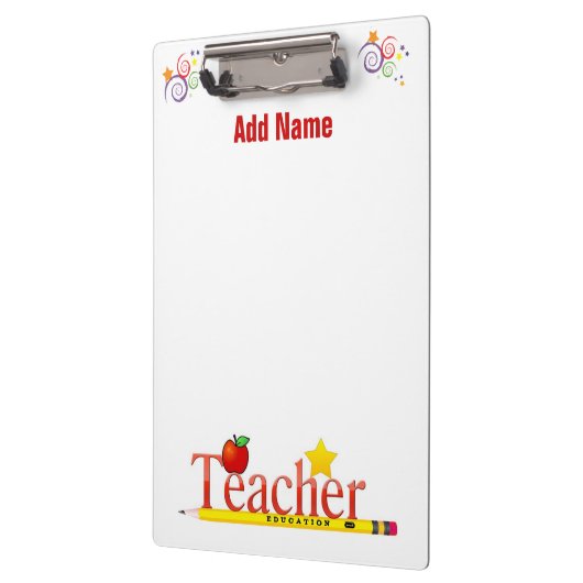 Een lesbord klembord (Links)