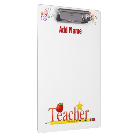 Een lesbord klembord (Rechts)