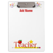 Een lesbord klembord (Voorkant)