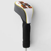 Een letter A in Thanksgiving-stijl Golfheadcover (Schuin)