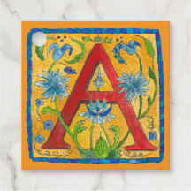 Een letter Canvas tas