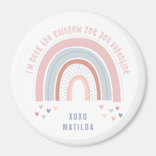 Een leuk cadeau voor valentijn in het klaslokaal. magneet