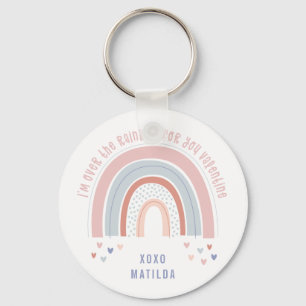 Een leuk cadeau voor valentijn in het klaslokaal. sleutelhanger