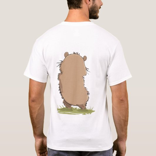 Een leuk Capybara shirt (Achterkant)