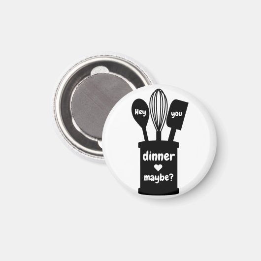 Een leuk diner magneet (Voorkant / Achterkant)