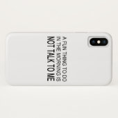 Een leuk ding om te doen Case-Mate iPhone case (Achterkant (horizontaal))