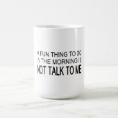 Een leuk ding om te doen koffiemok (Center)