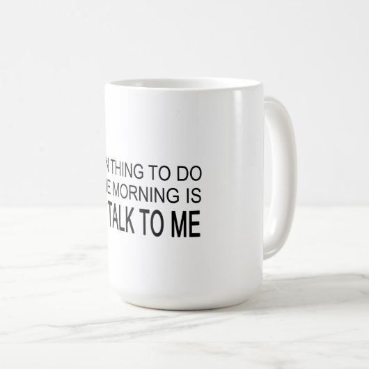 Een leuk ding om te doen koffiemok (Voorkant rechts)