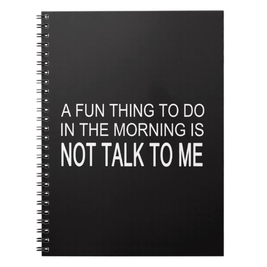 Een leuk ding om te doen notitieboek (Voorkant)