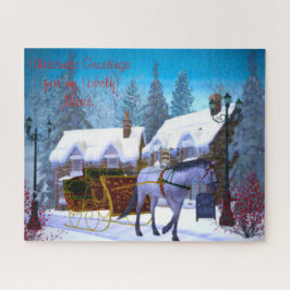 Een leuk kerstcadeau voor mijn nichtje. legpuzzel