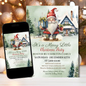 Een leuk kerstfeestje uitnodiging