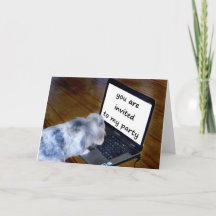 Een leuk konijnenfeest uitnodigen