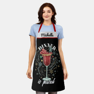Een leuk persoonlijk kerstcadeau voor de gastvrouw schort