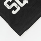 Een leuk piepend geluid kerst eekhoorn Xmas Fleece Deken (Hoek)