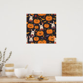 Een leuk poster voor Halloween (Keuken)