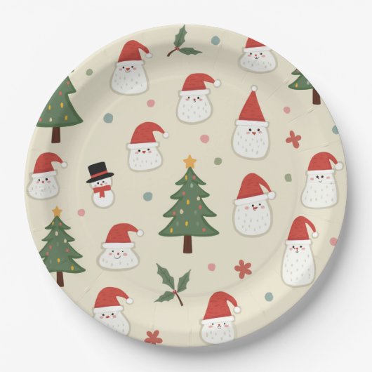 Een leuk X-mas party bord (Voorkant)