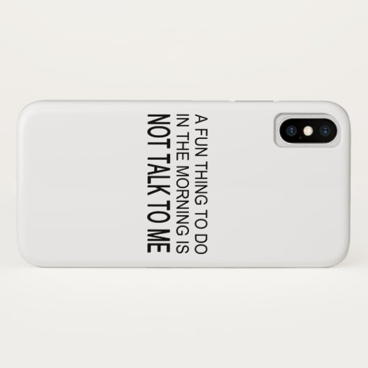 Een leuke bezigheid Case-Mate iPhone case (Achterkant (horizontaal))