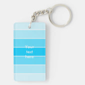 Een leuke cartoon Kiwi hardloopschoenen Sleutelhanger (achterkant)