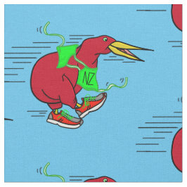 Een leuke cartoon Kiwi hardloopschoenen Stof