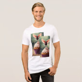 Een leuke cupcake T shirt (Voorkant volledig)