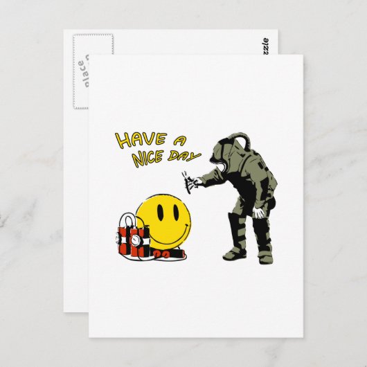 Een leuke dag... briefkaart (Voorkant / Achterkant)