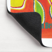 Een leuke dag en een betere nacht olieverfschilder muismat (Hoek)