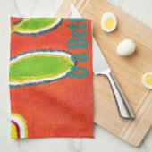 Een leuke dag en een betere nacht olieverfschilder theedoek (Quarter Fold)