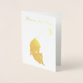 Een leuke dag kat begroeten folie kaarten (Voorkant)