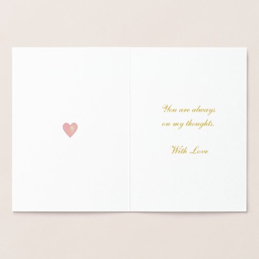 Een leuke dag kat begroeten folie kaarten (Binnen)