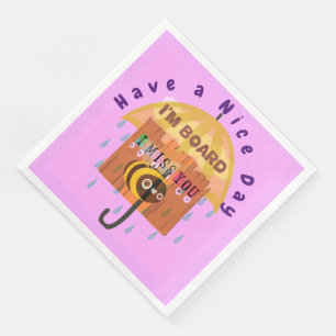 Een leuke dag servet