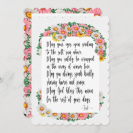 Een leuke dag voor een bruiloft - zie achterzijde kaart