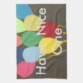 Een leuke, een fijne dag Creëer je eigen Theedoek (Verticaal)