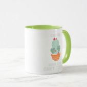 Een leuke en leuke cactus mok (Voorkant rechts)