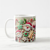 Een leuke en lieve kerstkoekje mok (Links)