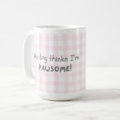 Een leuke en lieve mok voor een hondenliefhebber (Voorkant links)