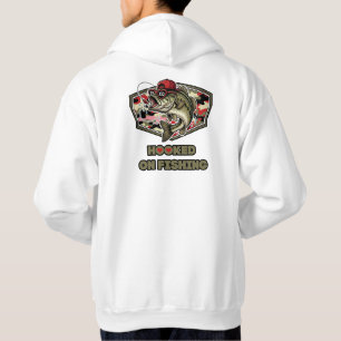 Een leuke en stoute illustratie van een coole baar hoodie
