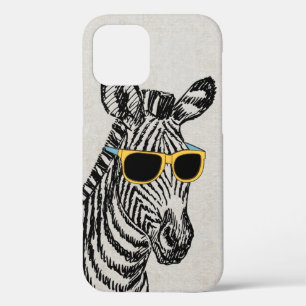 Een leuke grappige schets met een trendy bril. Case-Mate iPhone case