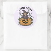Een leuke Halloween Witch Sticker (Tas)