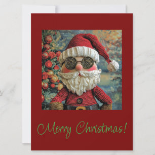 Een leuke kerstman Kaart