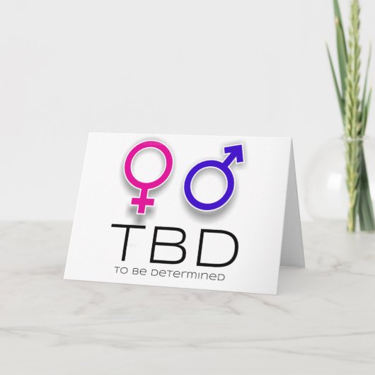 Een leuke manier om aan te kondigen dat je een bab aankondiging (Voorkant)