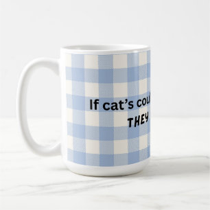 Een leuke mok met een kattenthema, ideaal voor een