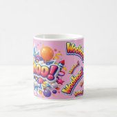 Een leuke mok met "Woohoo" (Center)