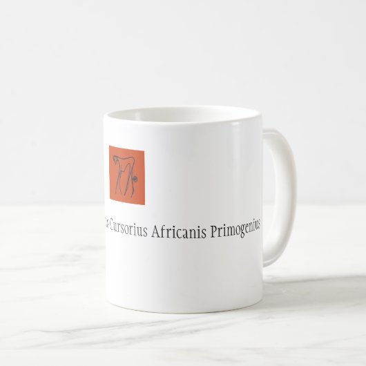 Een leuke mok van David Moore (Voorkant rechts)