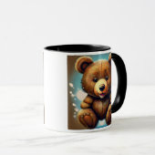 Een leuke, mooie, pluche-noeve. mok (Voorkant rechts)