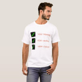 Een leuke persoonlijkheid t-shirt (Voorkant volledig)